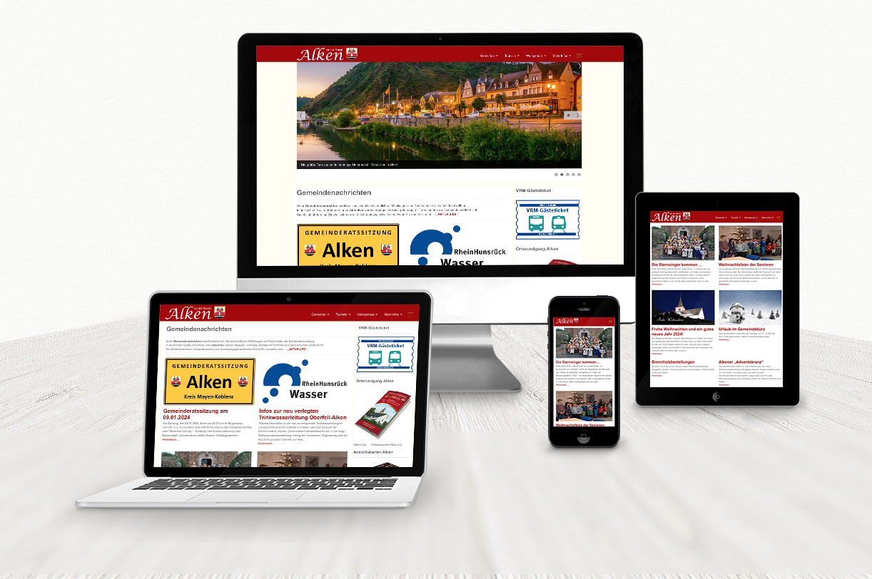 Web | Online | Website mit CMS