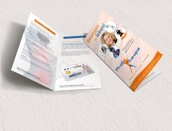 Flyer Physio Brigitte Künster-Schwab in Dieblich