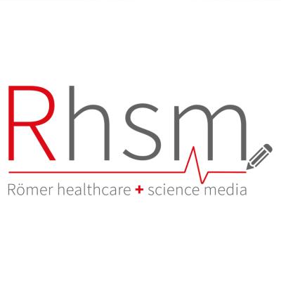 Firmenlogo Römer healtcare & science media (Rhsm)